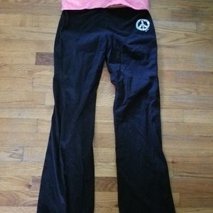 Justice yoga pants size 18